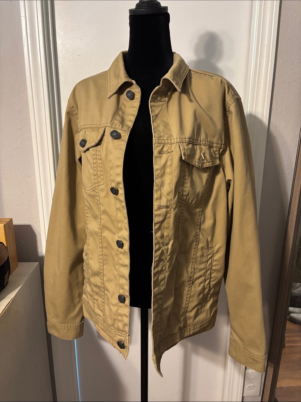 Pull&Bear Tan Denim-Style Jacket